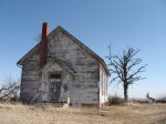 rundown church building
