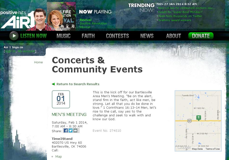 air one events