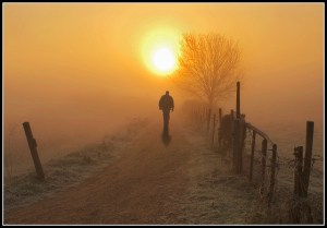 walking alone